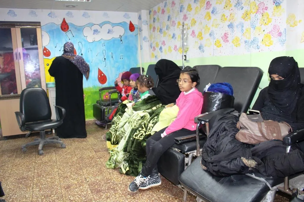 Thalassemia has spread among al-Raqqa children , Health Committee provides treatment free