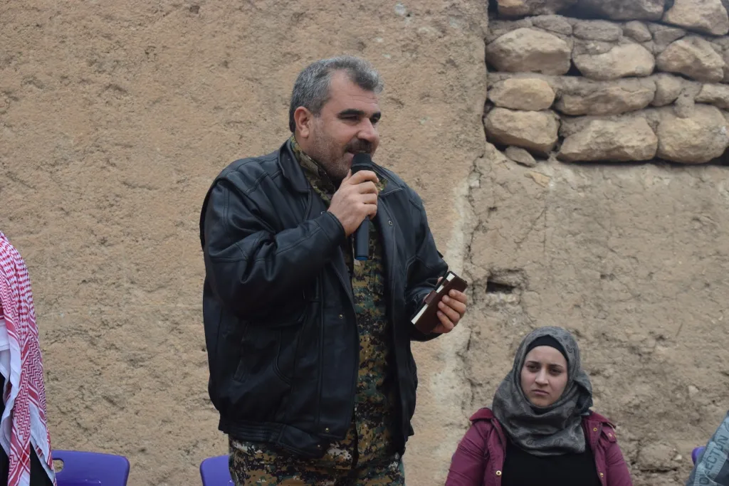 Manbij Administration meeting with residents focus on regional developments