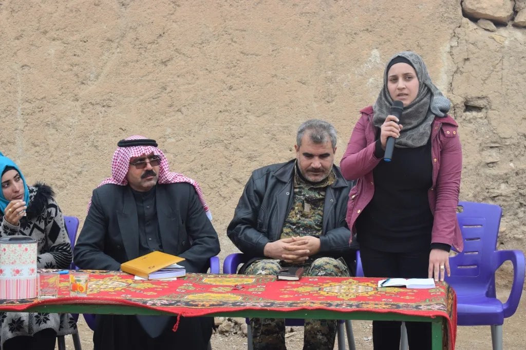 Manbij Administration meeting with residents focus on regional developments
