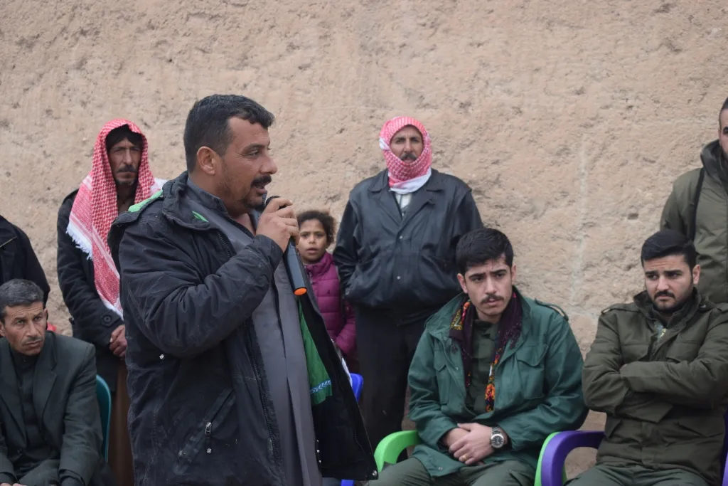 Manbij Administration meeting with residents focus on regional developments