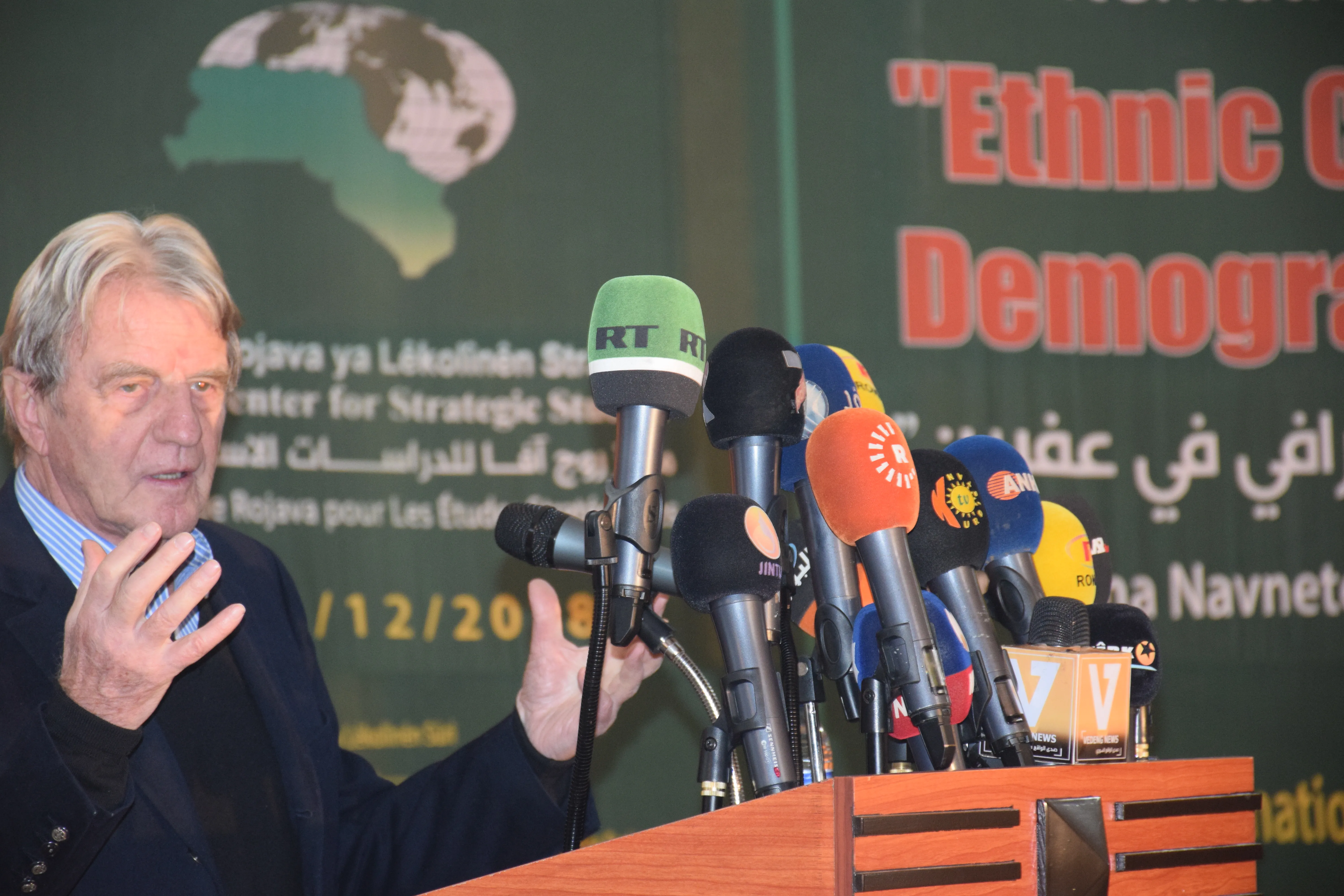 Kouchner: We will work to face Turkey's practices of killing, displacement, demographic change