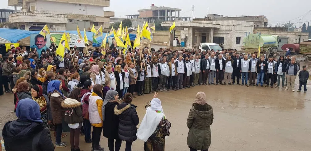 Ad-Derbasy district's people go on hunger strkie