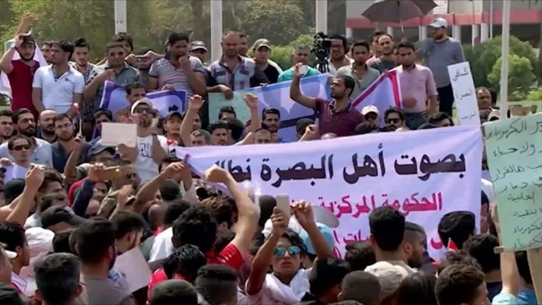 Invitations to demo in Iraq to protest Iran's interference in government formation