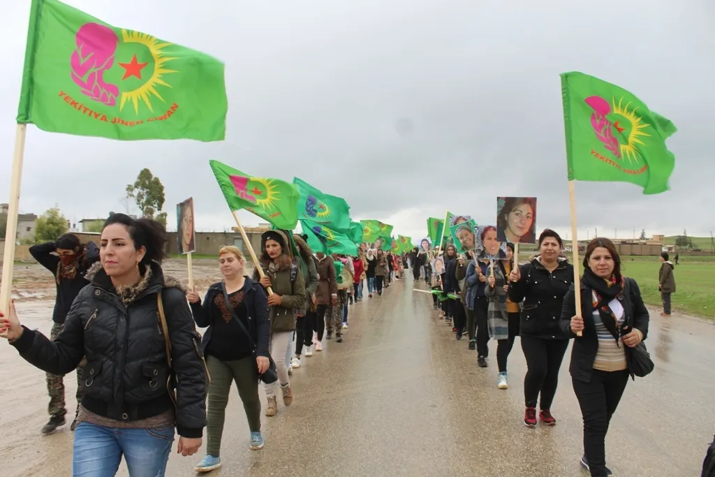 Condemning demo on isolation, Turkish occupation launched in Dêrik