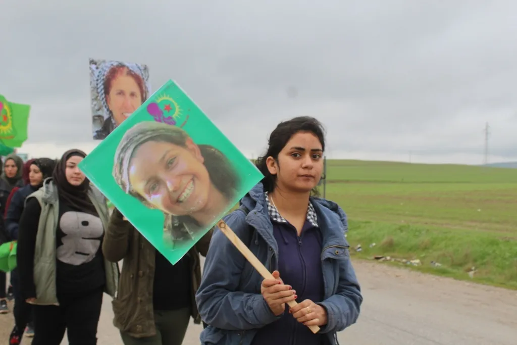 Condemning demo on isolation, Turkish occupation launched in Dêrik