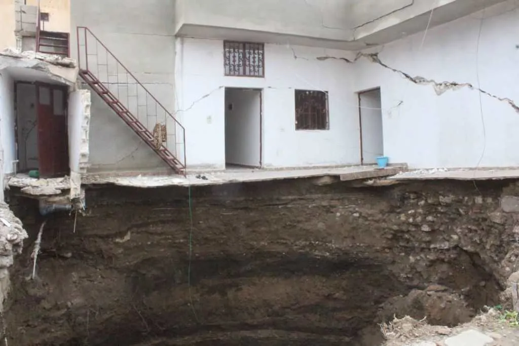 This is what caused a subsidence in Serêkaniyê!