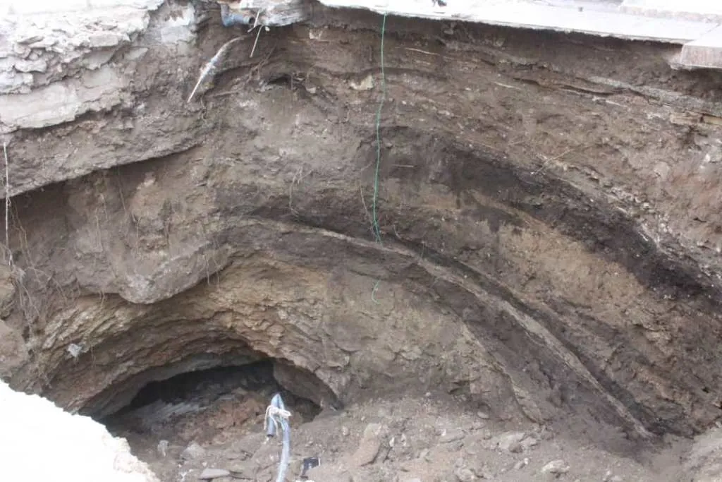 This is what caused a subsidence in Serêkaniyê!