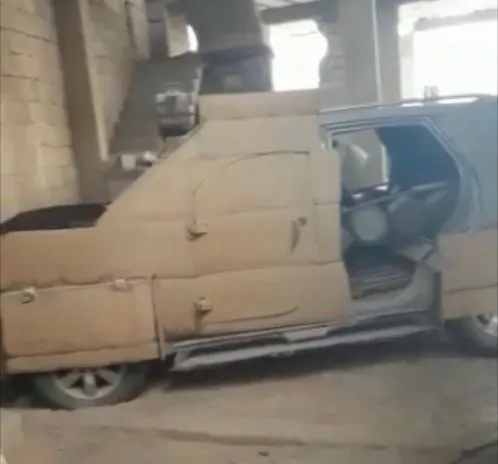 SDF found booby-trapped vehicle, destroyed it
