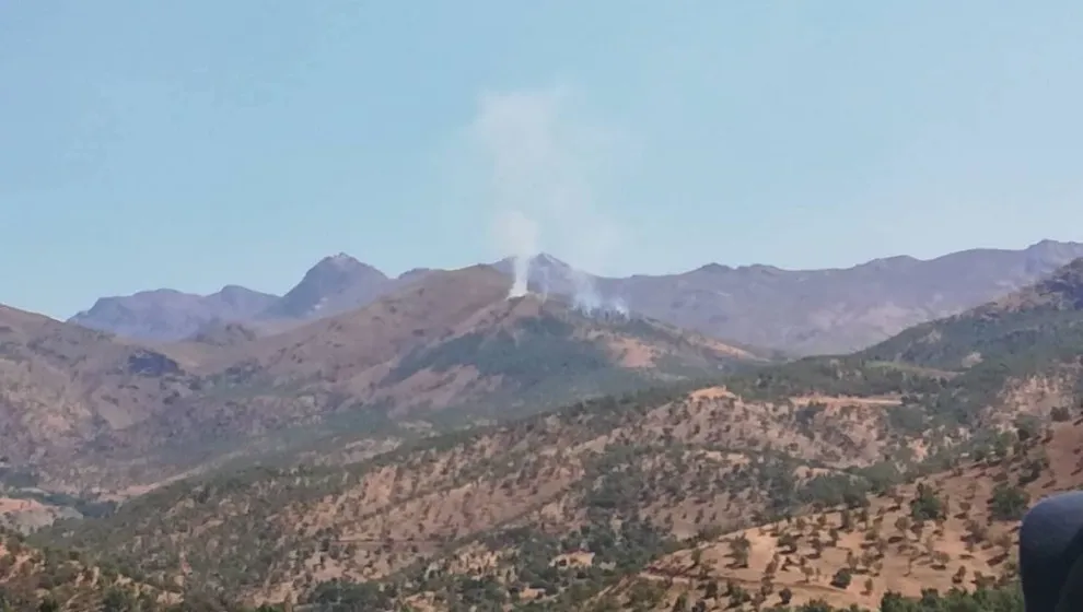 Turkish warplanes bombarded Bradost area