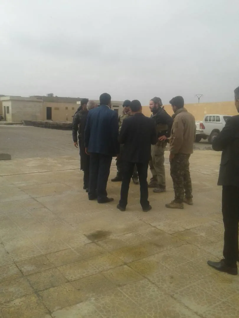 Tour of International Alliance on schools, water stations in Deir ez-Zor countryside