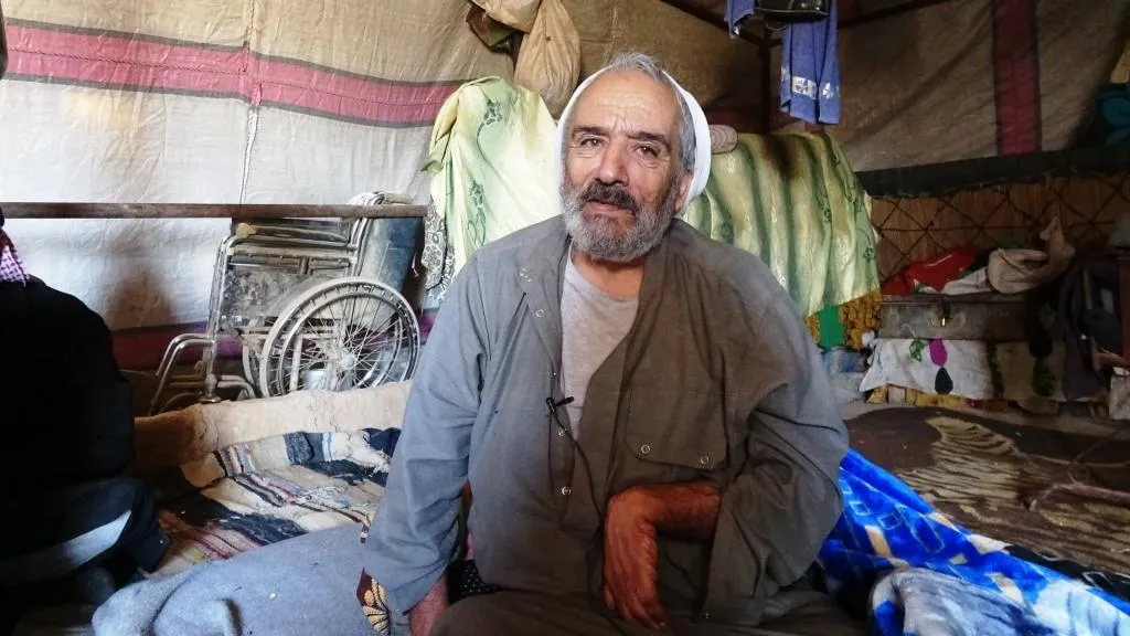 Suffering of displaced people in Yarub camp is aggravated by cold