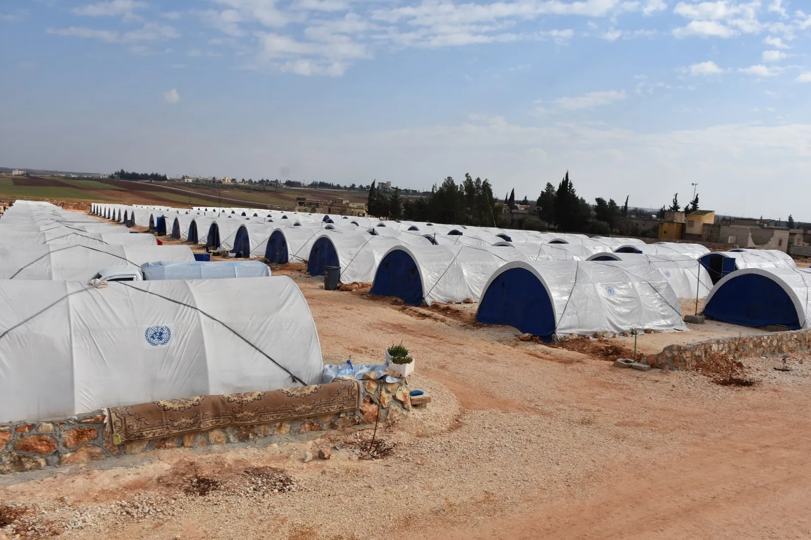 40 families join "Al-Awda" camp, preparations to provide more services