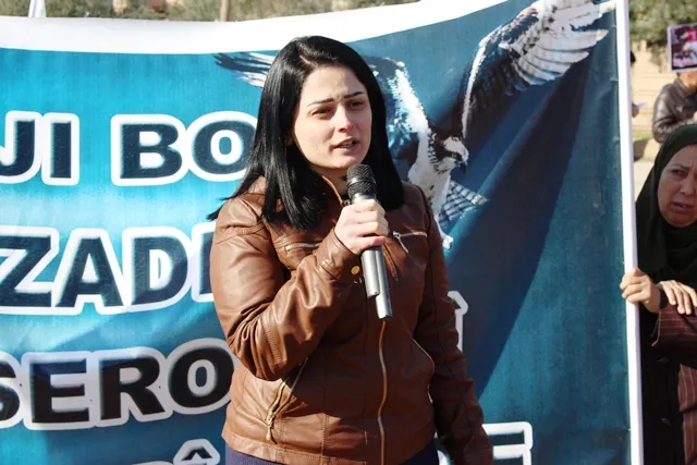 Dêrik, Tirbespiyê protestors: In Avesta's soul, we will liberate Afrin