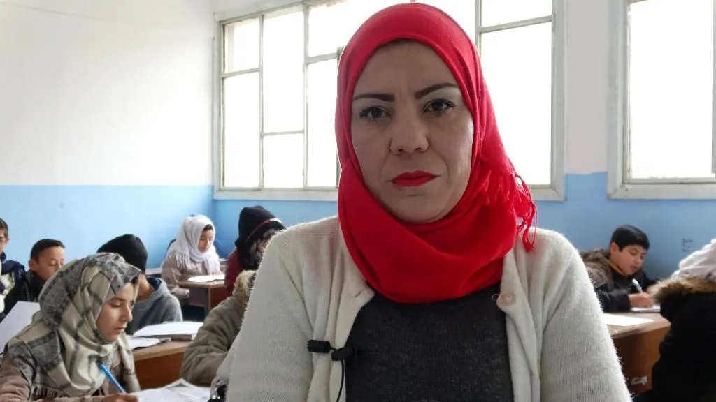 Al-Raqqa students undergo mid-term exams