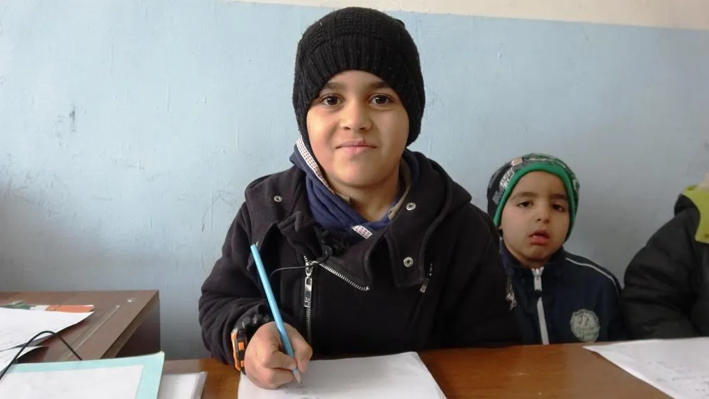 Al-Raqqa students undergo mid-term exams