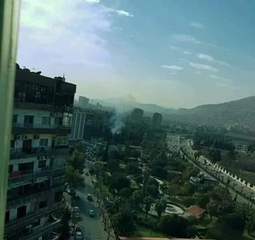 Explosion in al-Adawi area of Damascus