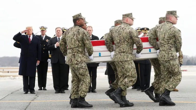 Trump received bodies of Manbij' explosion martyrs