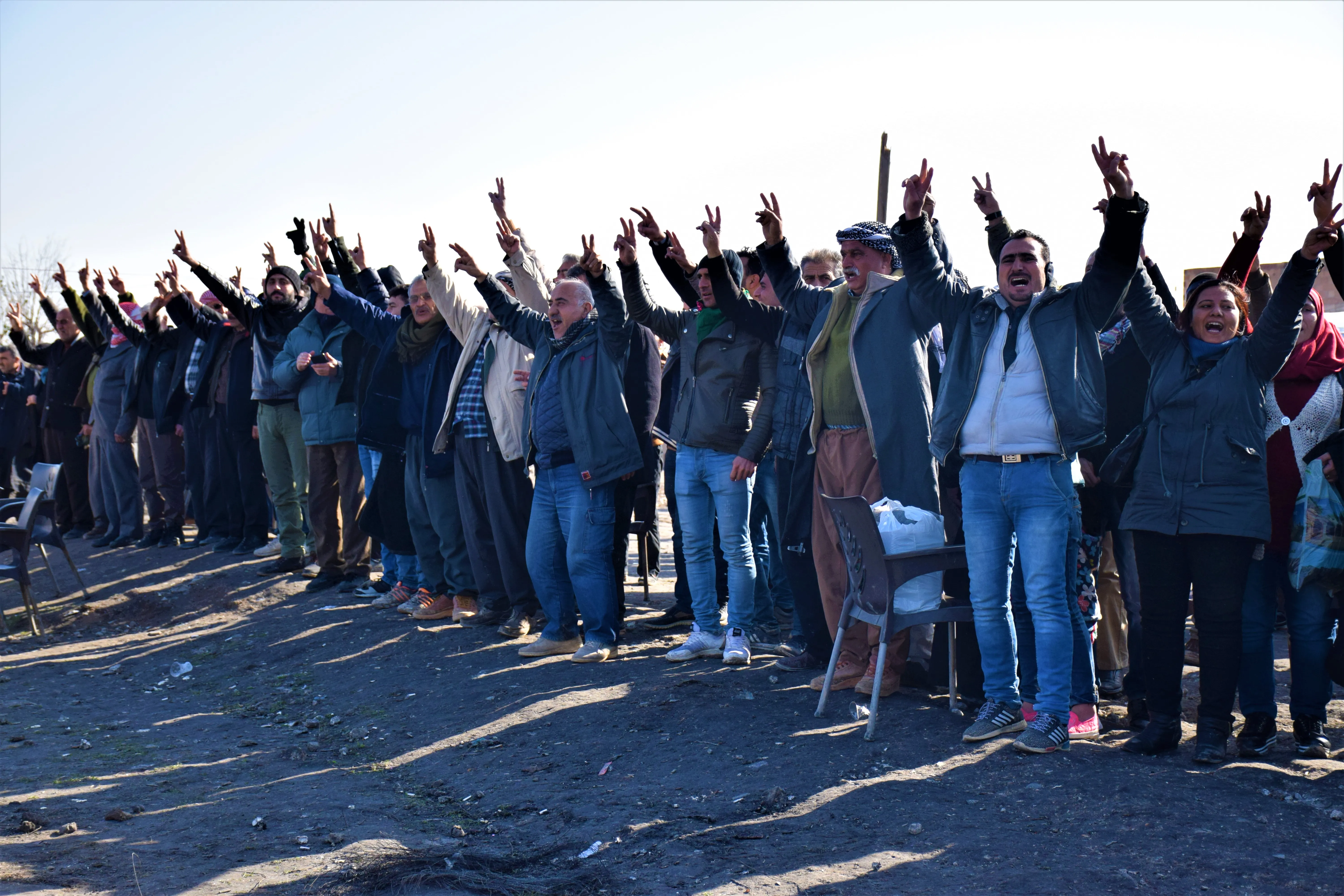 Sit-inners: Turkey tries to commit massacres such happened in Afrin