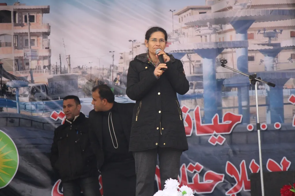 Elham Ahmed: People's unity against Turkish threats shows their political awareness