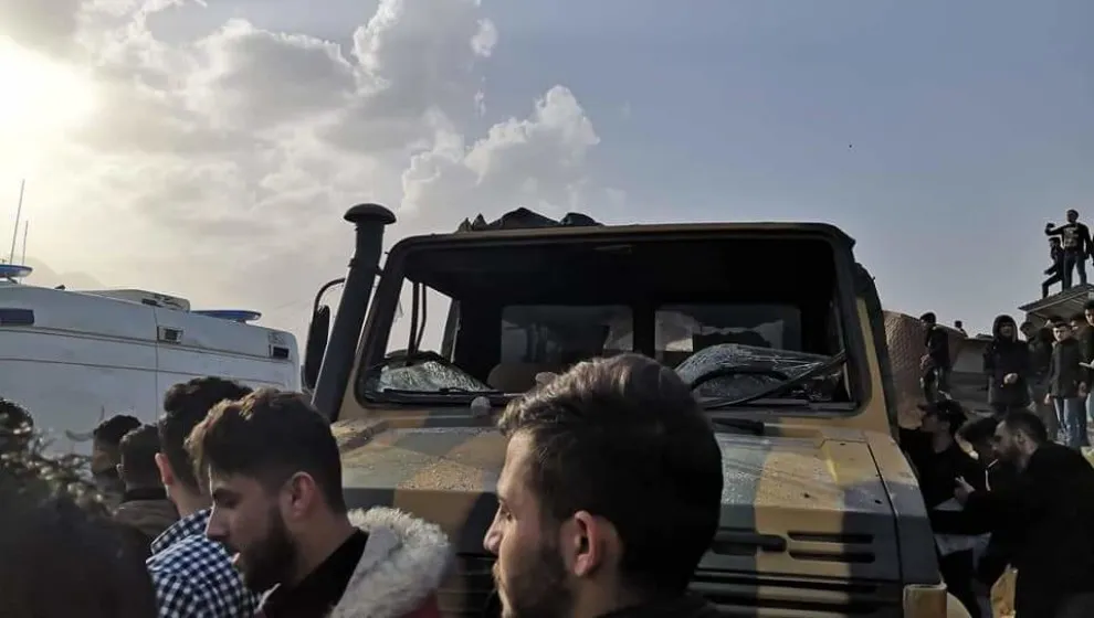 Demonstrators surrendered base to Kurdistan Region's governmental forces