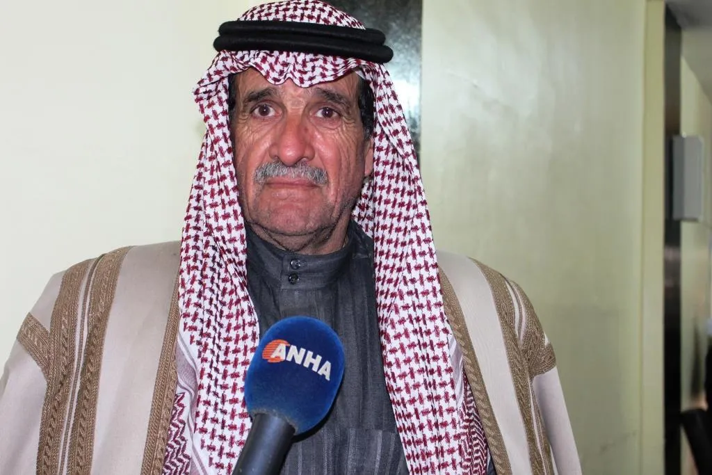 Leaders of International Coalition meet with dignitaries of al-Raqqa