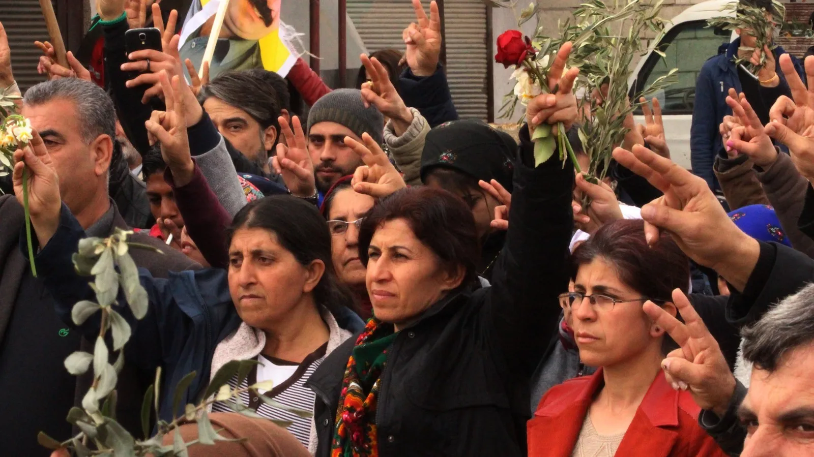 In February... People from everywhere headed to Afrin