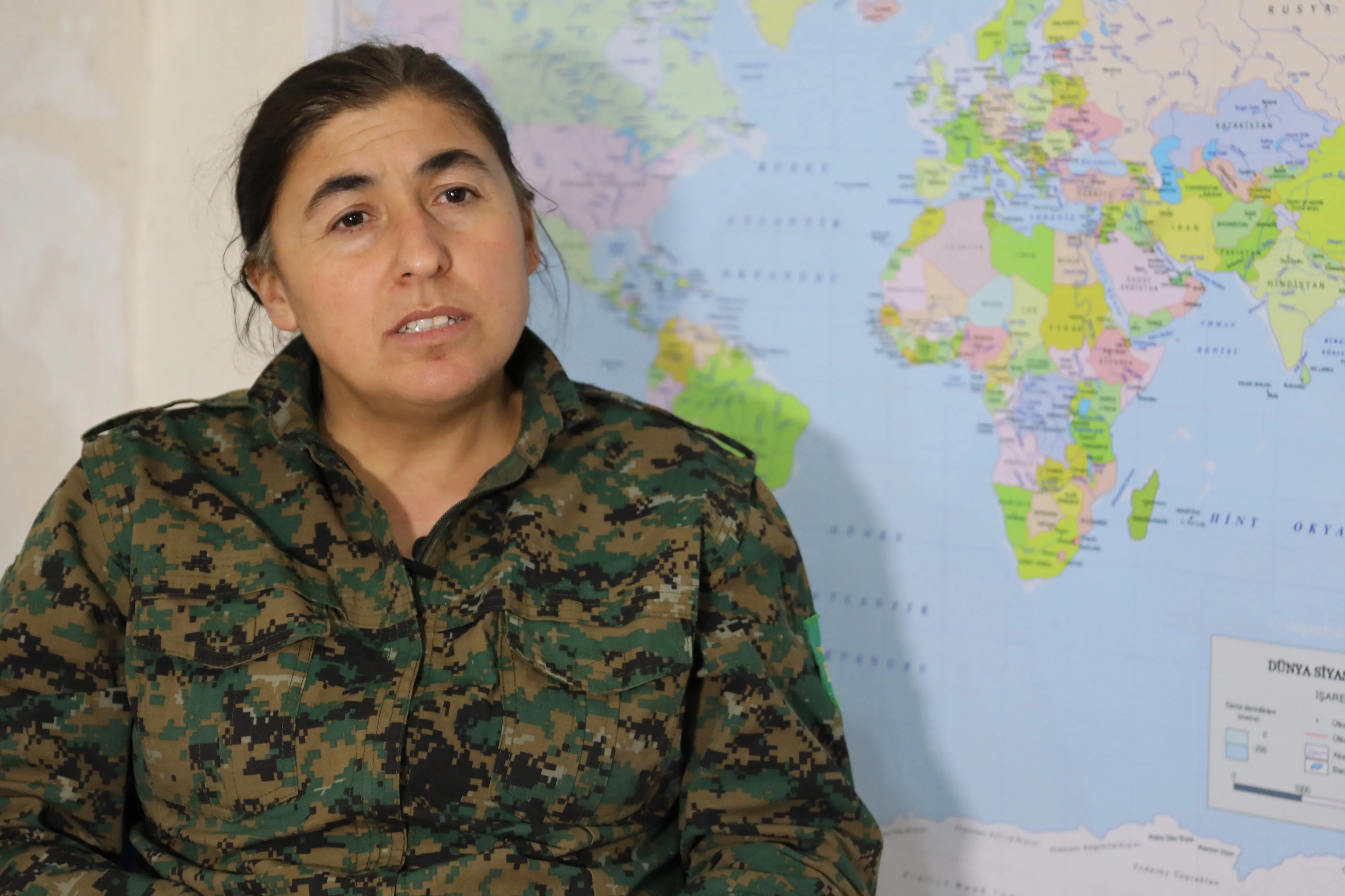 Newroz Ahmed: Our units defeated IS, struggle continues