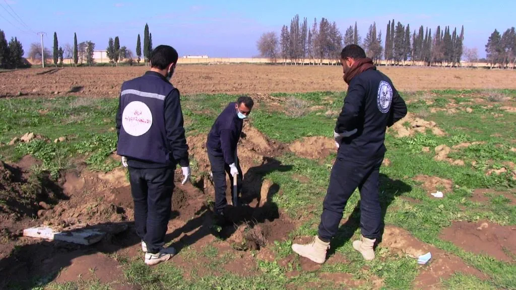 150 bodies recovered from al-Fekhikha cemetery