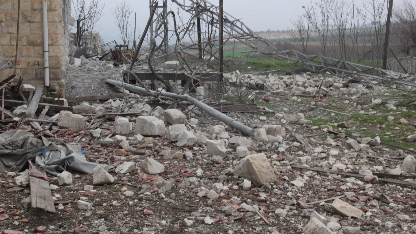 On 28th day of the aggression, train station targeted in Afrin