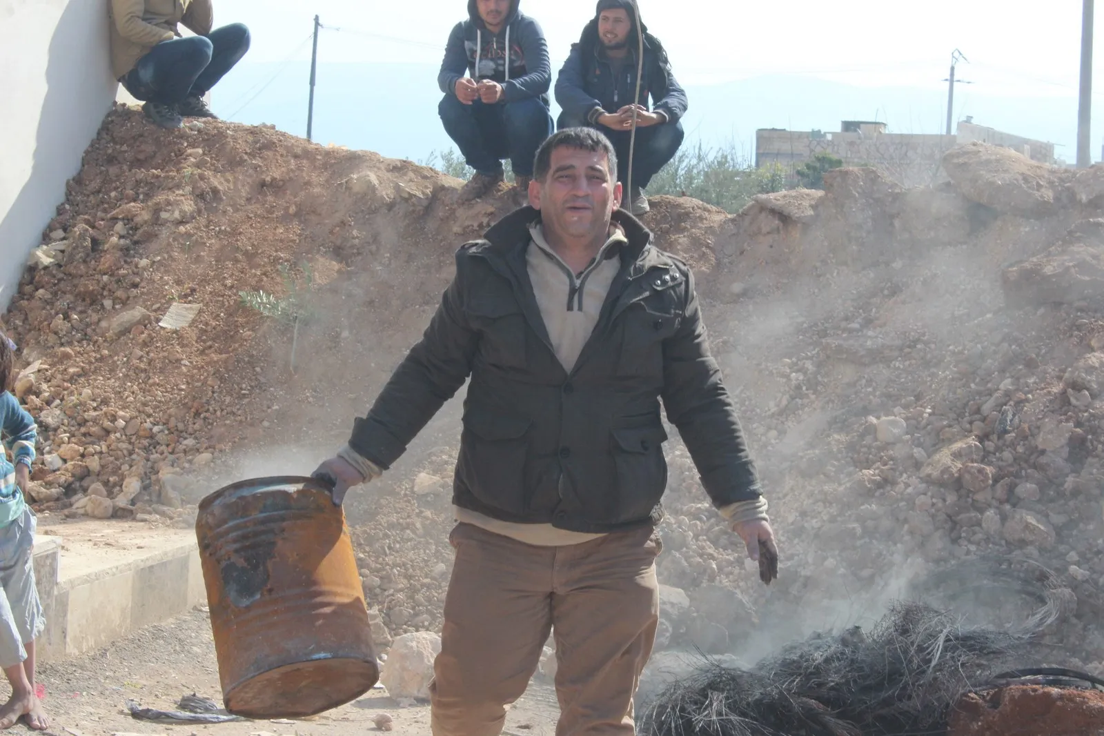 In spirit of responsibility , organization, people of Afrin participated in resistance