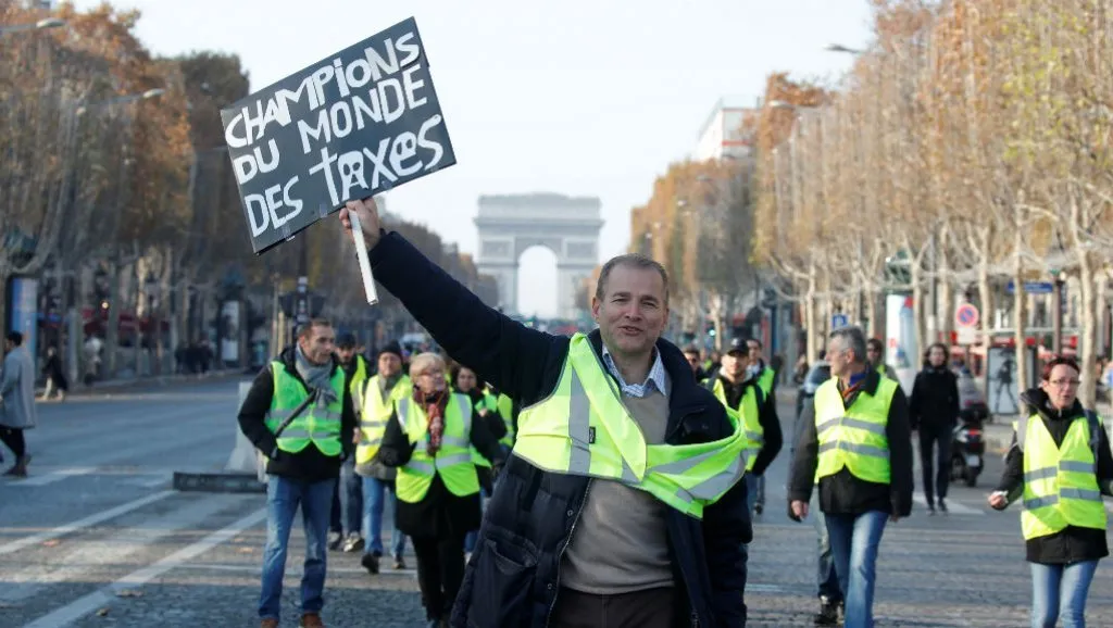 French protests launch again