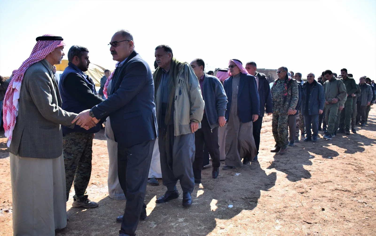 "Martyrs' objectives must be achieved by establishing united, democratic and decentralized Syria"