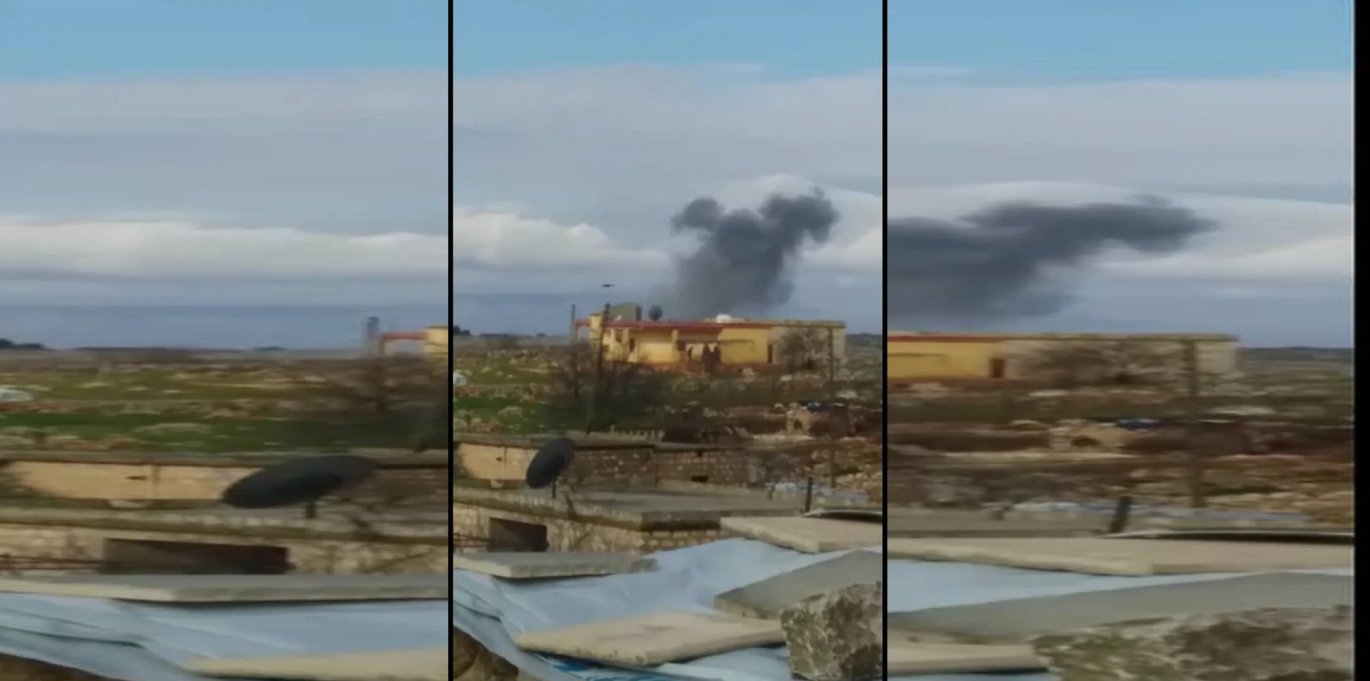Turkish occupation bombards Sherawa villages