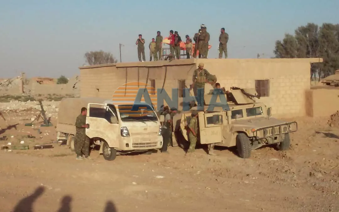SDF besiege IS mercenaries in last km2
