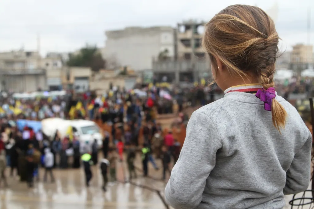 Tens of thousands take to Kobanî streets condemning "the Black Day"