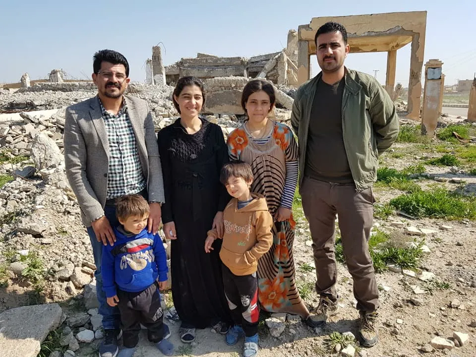 Yazidi House receives 2 women, 2 children from SDF