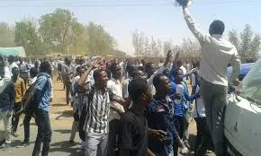 Students of Omdurman protested
