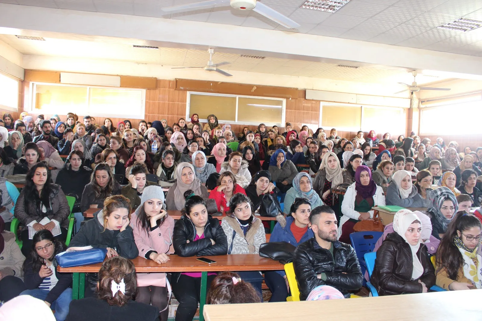During lecture... "Isolation on Ocalan aims to prevent spreading liberal thought"