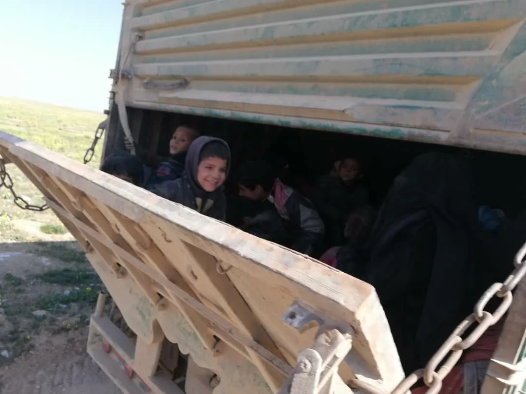 SDF liberated 1,200 civilians, most of them mercenary families in al-Bagouz