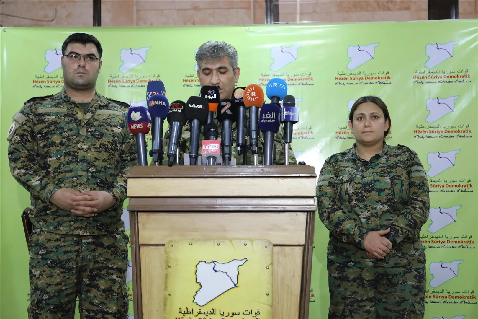 Military Council of SDF concluded its meeting, issued final statement