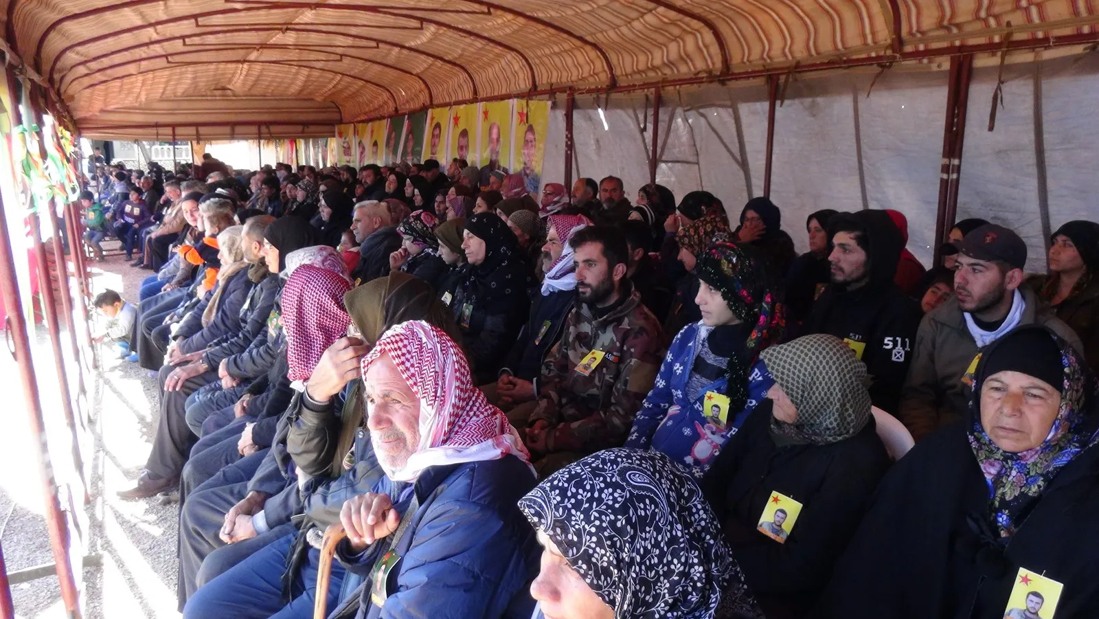 People of Afrin region offered condolences to families of Resistance of Age martyrs