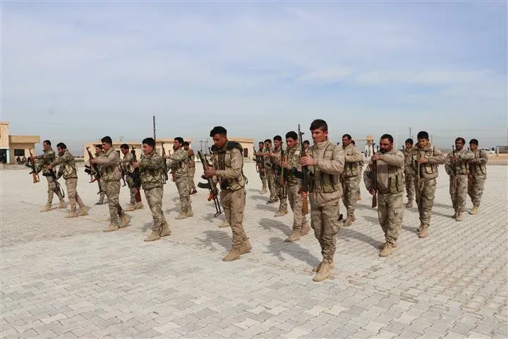 Al-Shaddadi bid farewell 6 martyrs' corpses