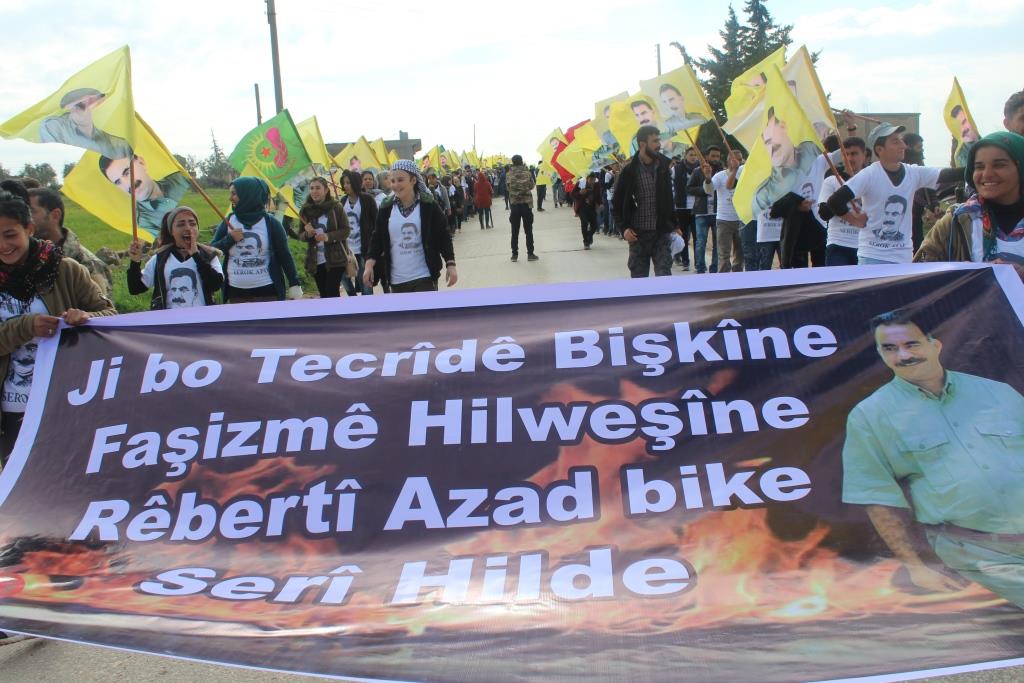 Syrian Revolutionary Youth launched march condemning conspiracy against Ocalan