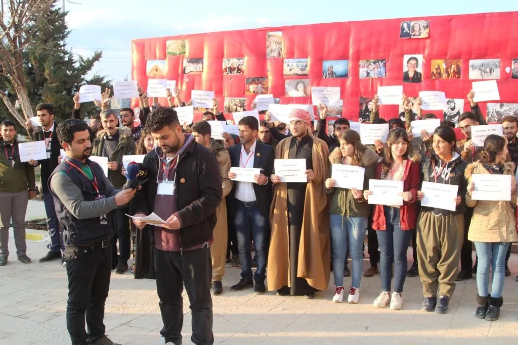 Middle East youths demand to release Şêladizê detainees 