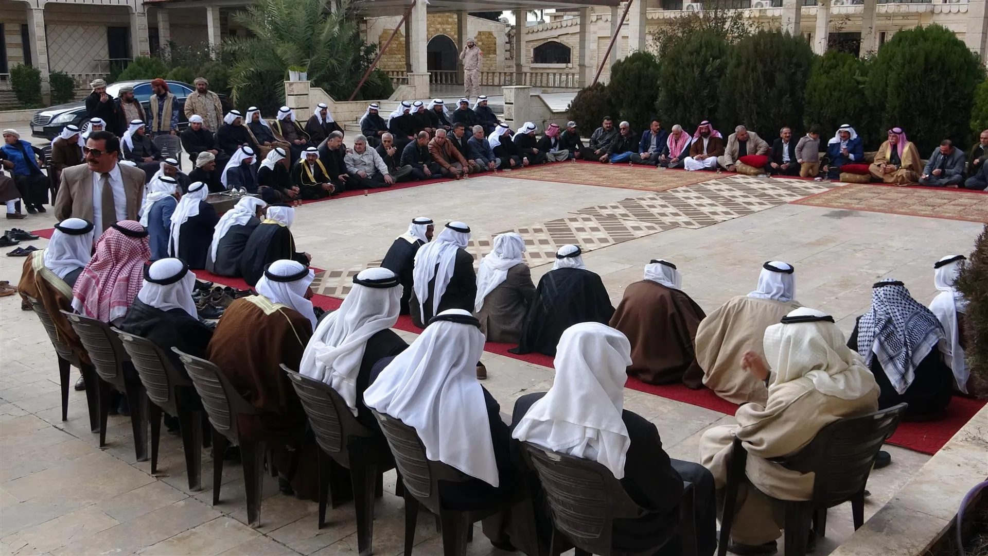 Al-Shamr clan held condolence sitting for Yazidis' Amir death