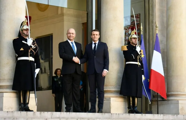 Macron thanks SDF for eliminating IS, confirmed his support alongside US forces