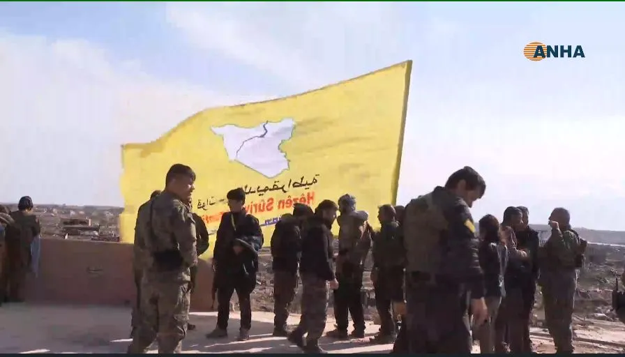 SDF make a statement of victory over IS