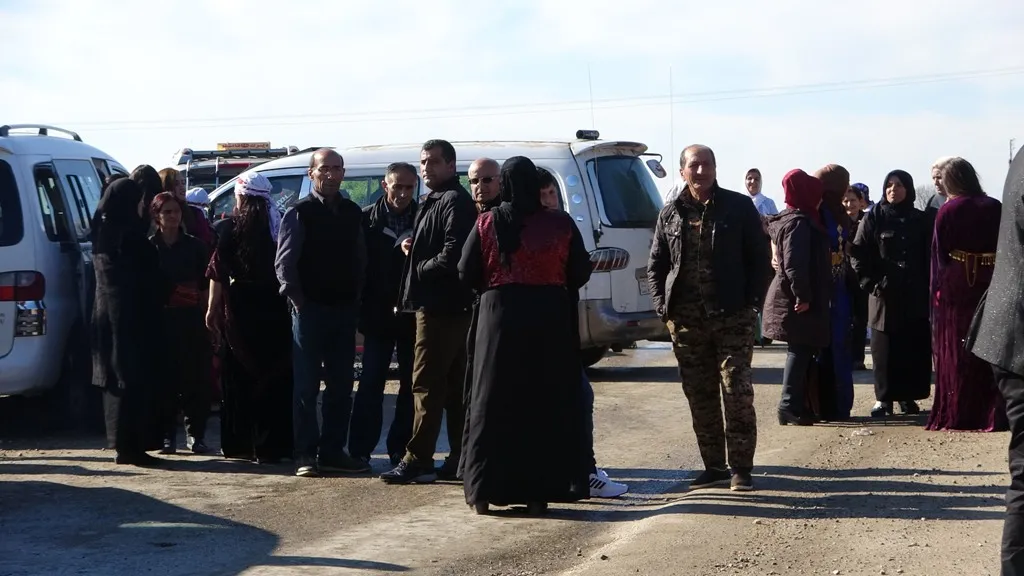 Women of N, E of Syria  Syria are heading towards celebration squares