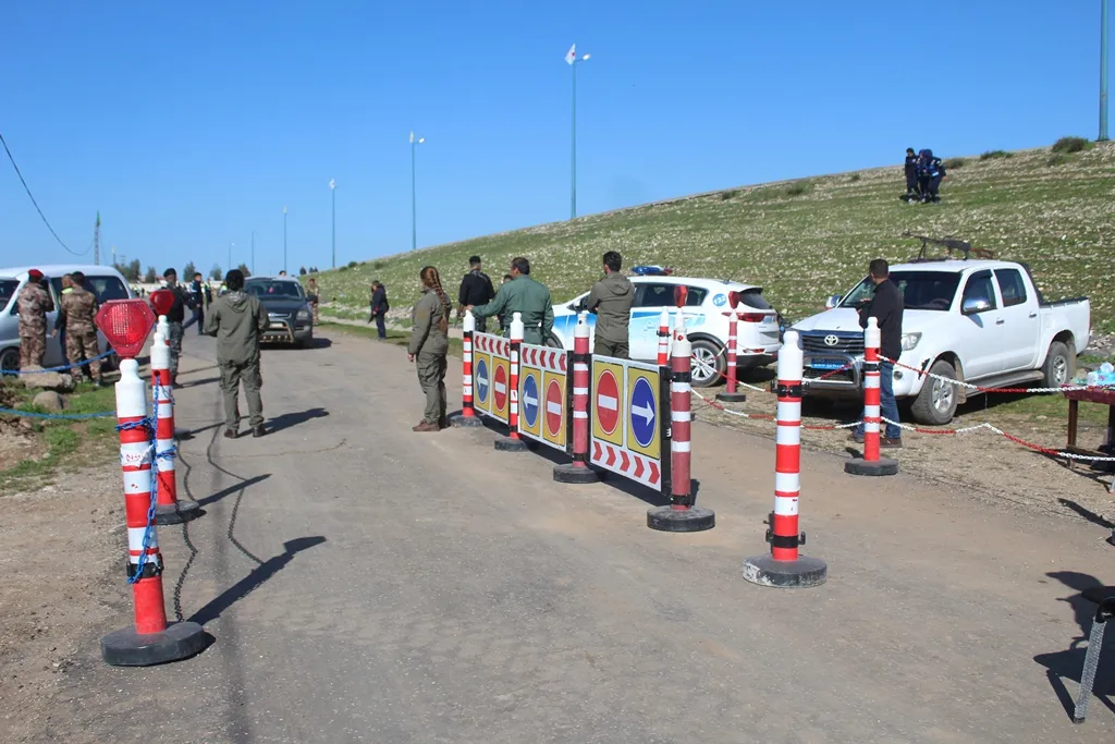 North, east Syria people celebrating Newroz 2019