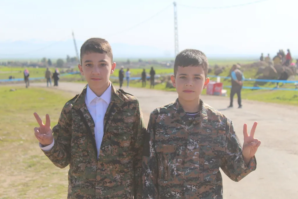 North, east Syria people celebrating Newroz 2019